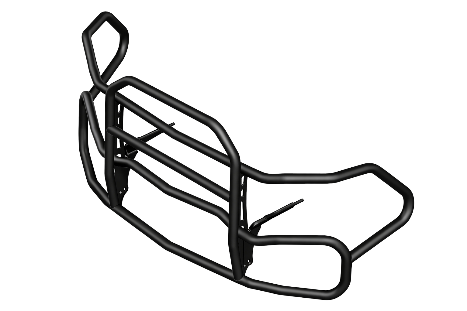 FREIGHTLINER CASCADIA BLACK With Bracket Set Deer Animal Moose Guard Bumper Black CASCADIA ('26- NEWER GEN 5) 2
